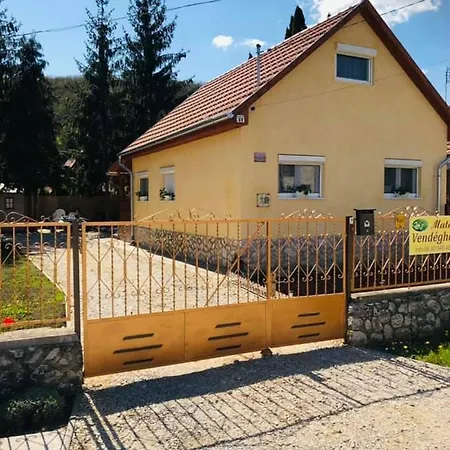 Mato Vendeghaz Holiday home Bogacs